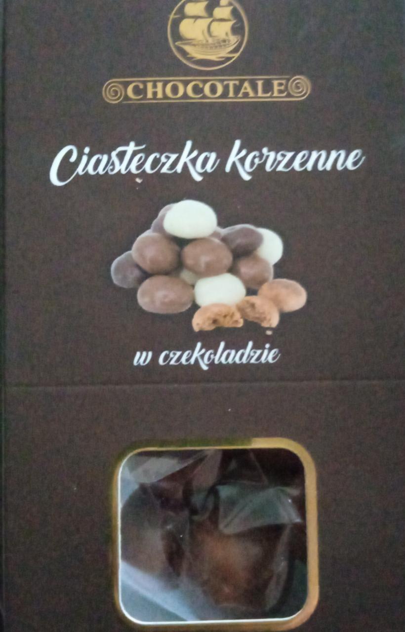 Zdjęcia - Ciasteczka korzenne w czekoladzie Chocolate