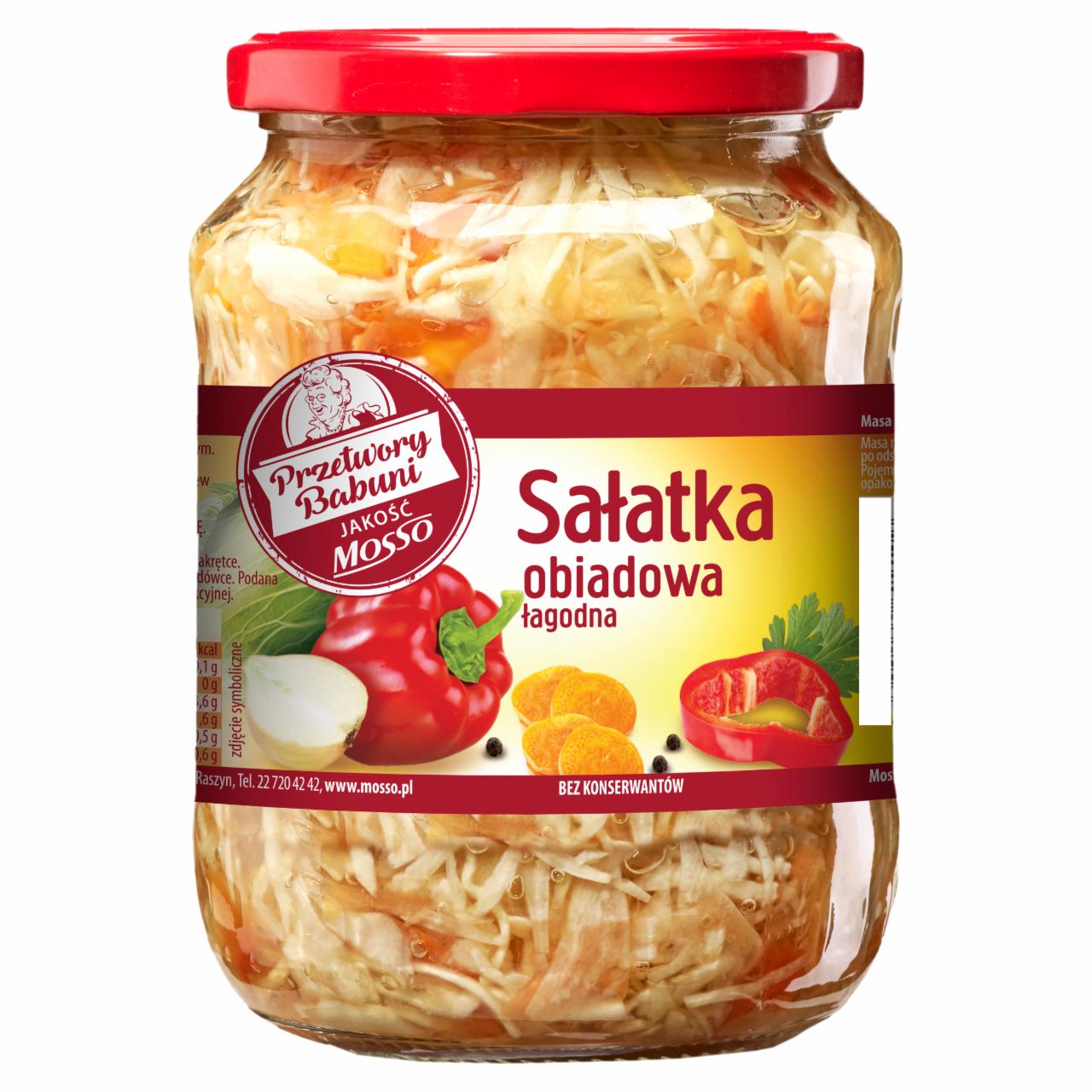 Zdjęcia - Mosso Sałatka obiadowa 640 g