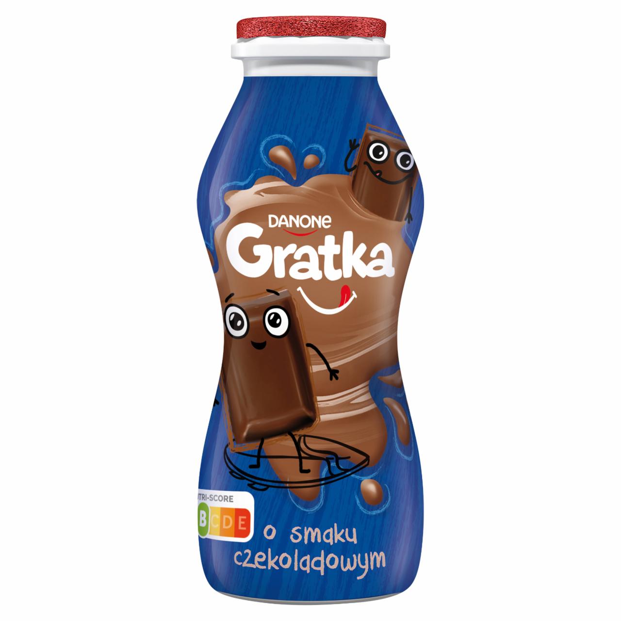 Zdjęcia - Gratka Produkt mleczny o smaku czekoladowym 170 g