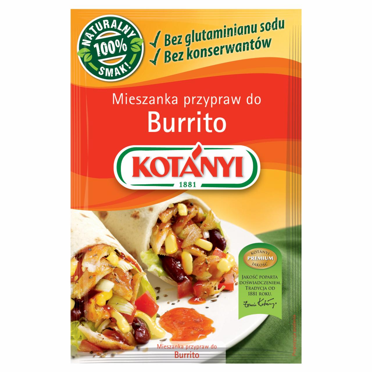 Zdjęcia - Kotányi Mieszanka przypraw do burrito 30 g