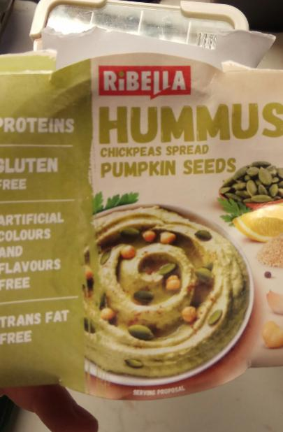 Zdjęcia - Hummus pumpkin seeds Ribella
