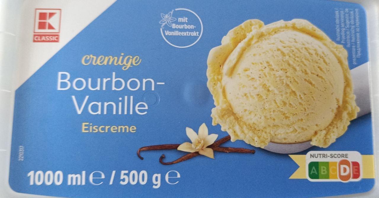 Zdjęcia - Bourbon Vanille Eiscreme Kaufland