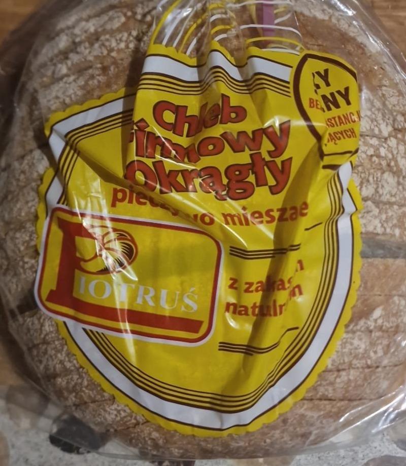 Zdjęcia - Chleb firmowy okrągły pieczywo mieszane Piotruś