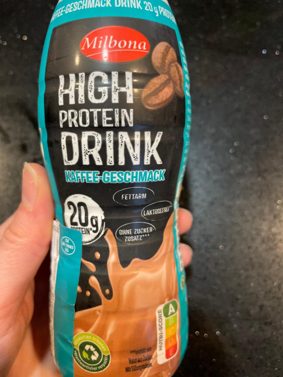 Zdjęcia - High Protein Drink Kaffee Geschmack Milbona