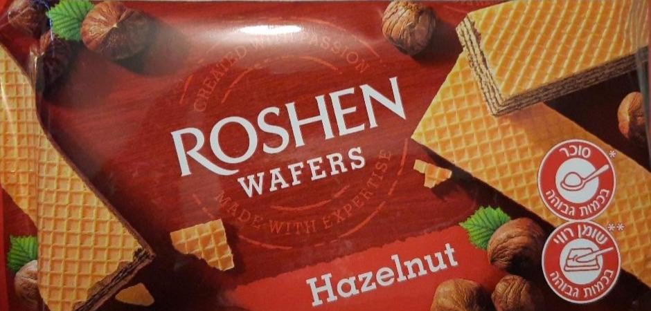 Zdjęcia - roshen wafers hazelnut