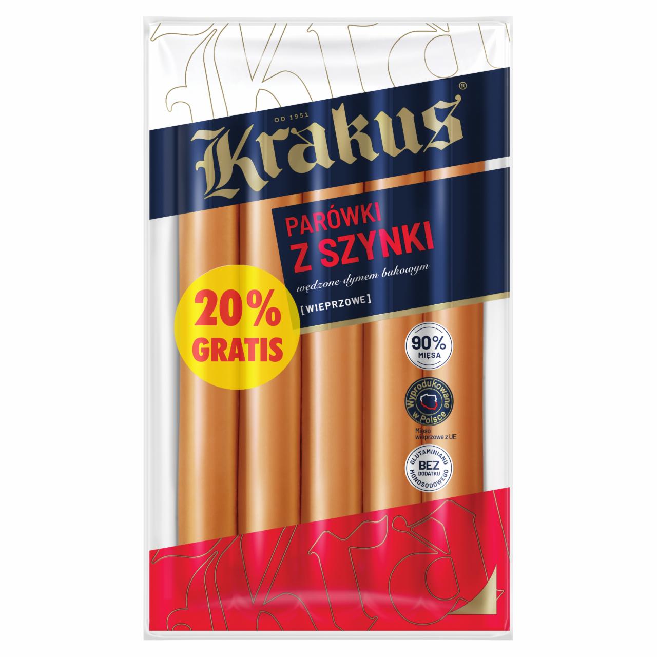 Zdjęcia - Krakus Parówki z szynki 240 g