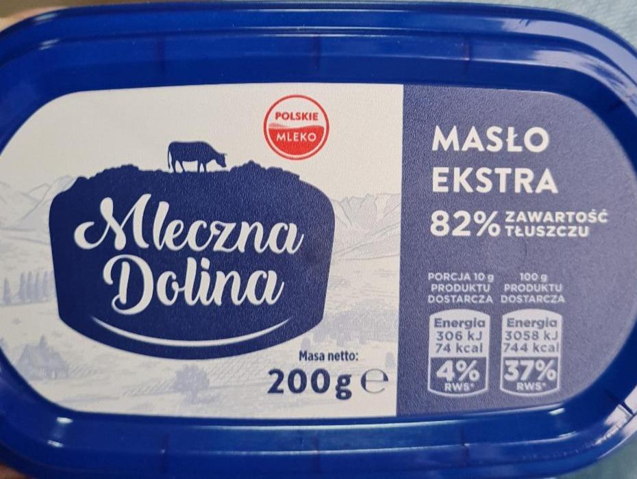 Zdjęcia - Masło ekstra Mleczna Dolina 82% tłuszczu 