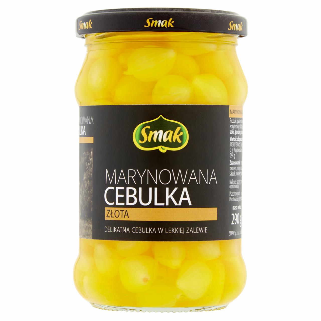 Zdjęcia - Smak Marynowana cebulka złota 290 g