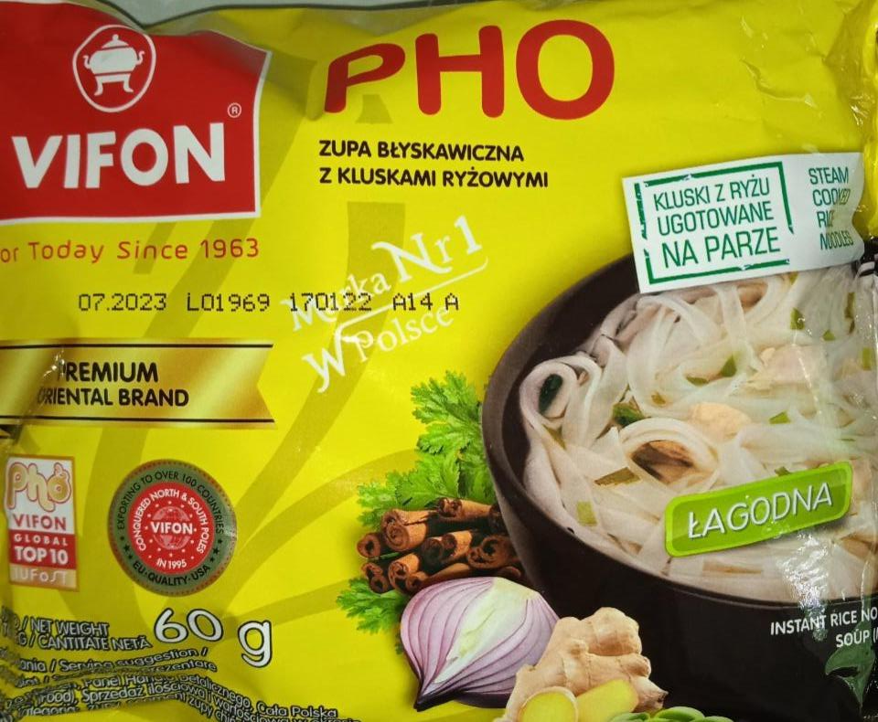 Zdjęcia - Pho Zupa błyskawiczna z kluskami ryżowymi łagodna Vifon
