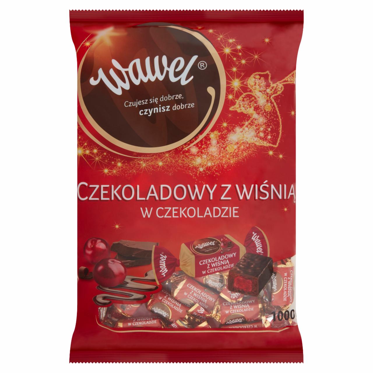 Zdjęcia - Wawel Czekoladowy z wiśnią w czekoladzie Cukierki 1000 g