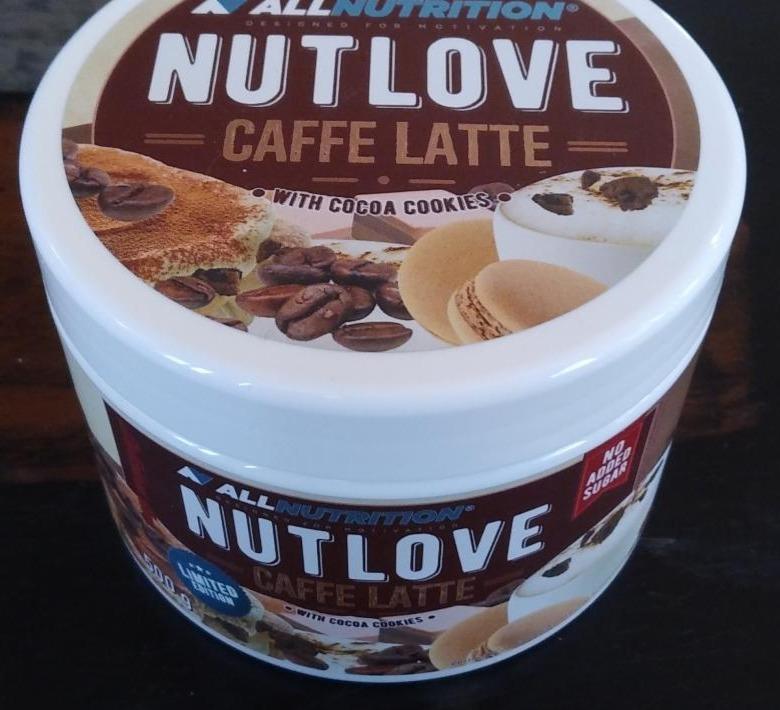 Zdjęcia - AllNutrition Nutlove Caffe Latte with Cocoa Cookies