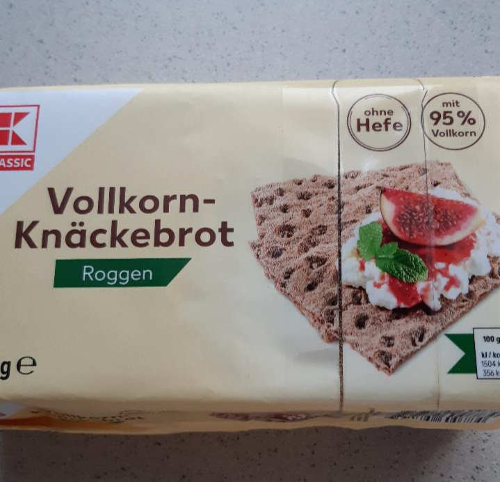 Zdjęcia - Vollkorn - Knäckebrot Roggen K-Classic