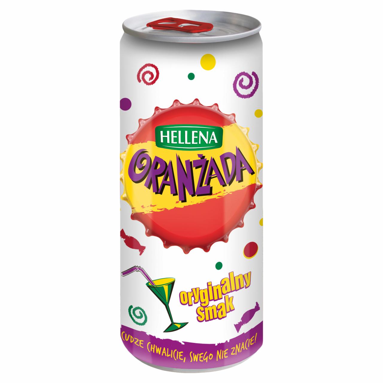 Zdjęcia - Hellena Oranżada biała 250 ml