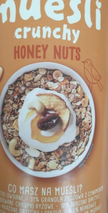 Zdjęcia - Muesli crunchy honey nuts Crownfield