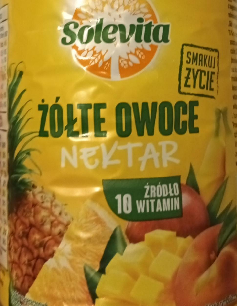 Zdjęcia - Żółte owoce nektar Solevita