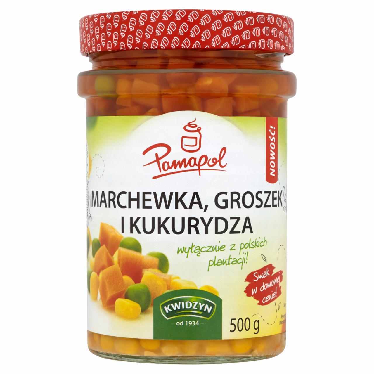 Zdjęcia - Pamapol Marchewka groszek i kukurydza