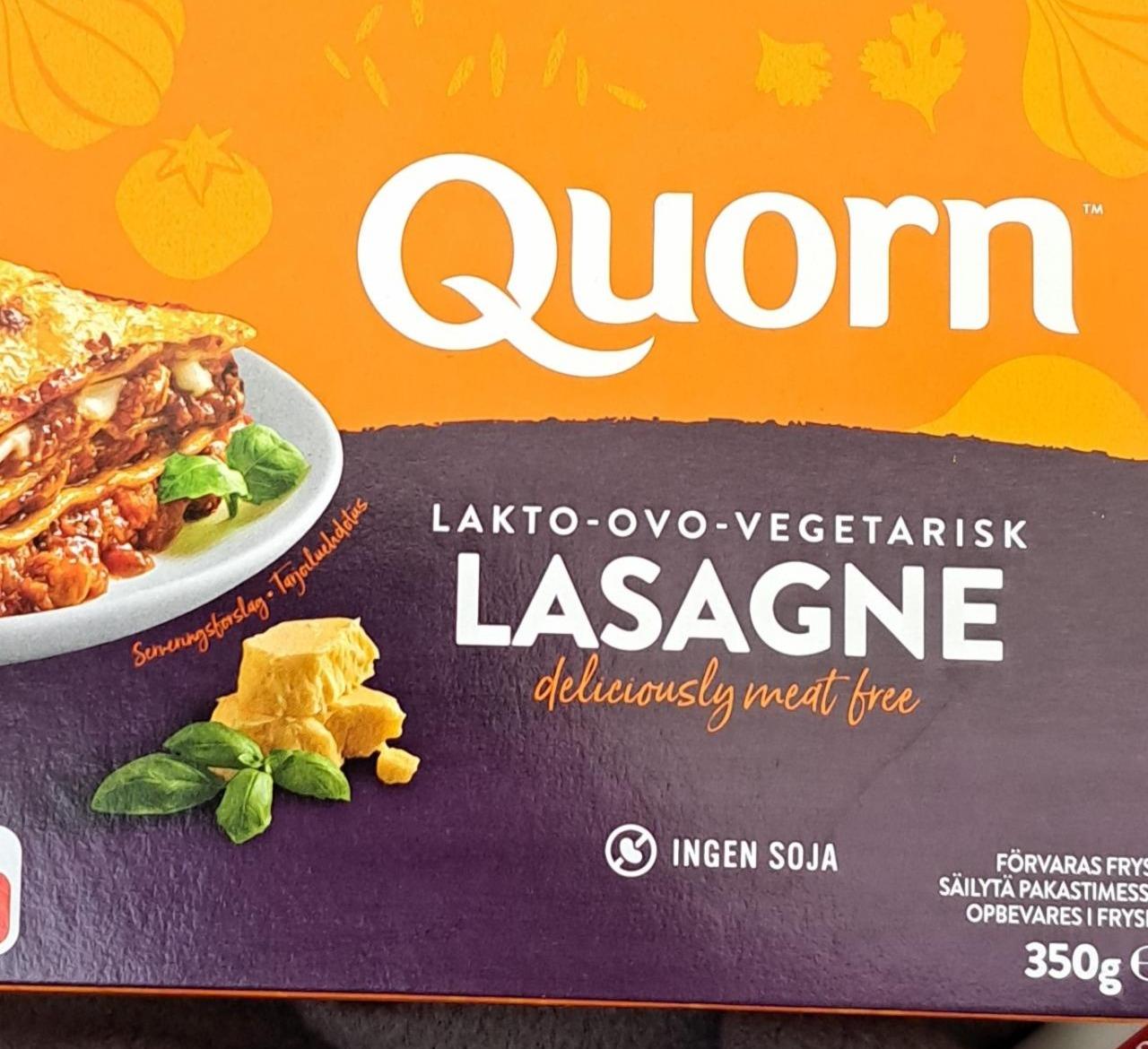 Zdjęcia - Wegetariańska lasagne Quorn