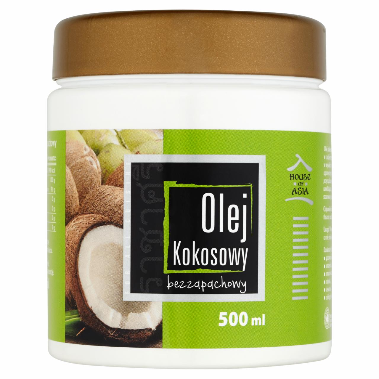 Zdjęcia - House of Asia Olej kokosowy 500 ml