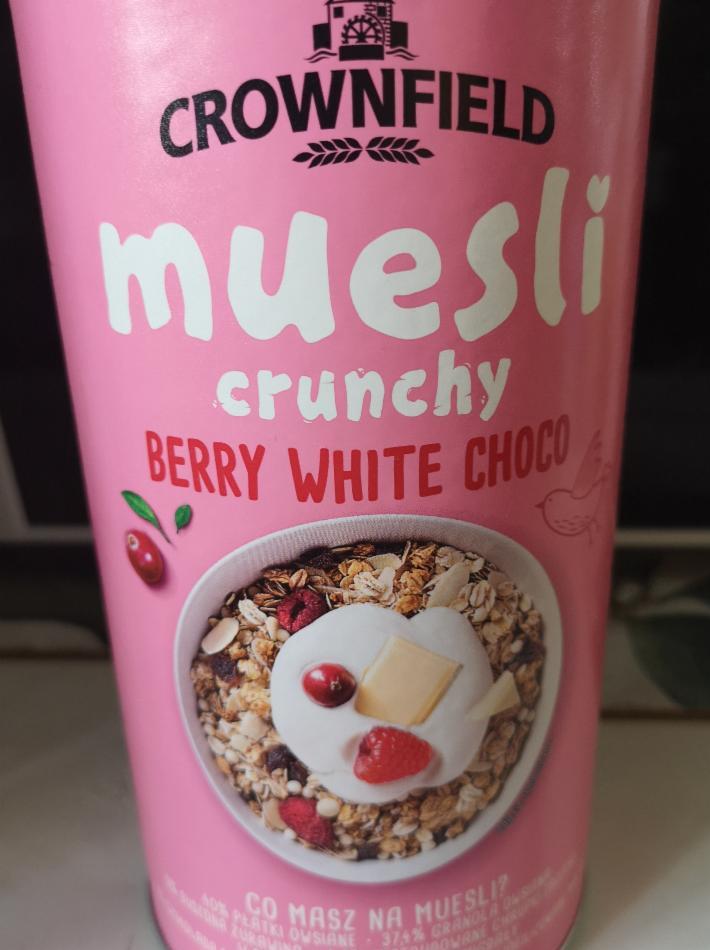 Zdjęcia - Muesli crunchy Berry White Choco Crownfield