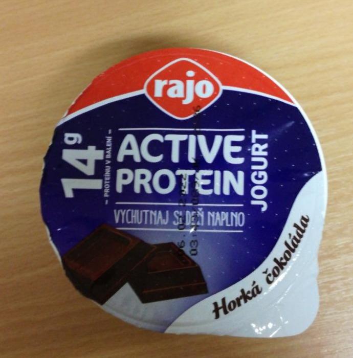 Zdjęcia - Active Protein Jogurt Rajo 14g horká čokoláda