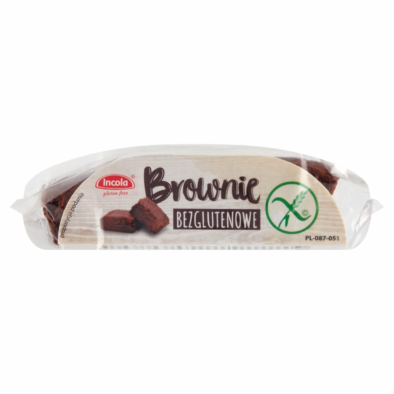 Zdjęcia - Incola Brownie bezglutenowe 60 g