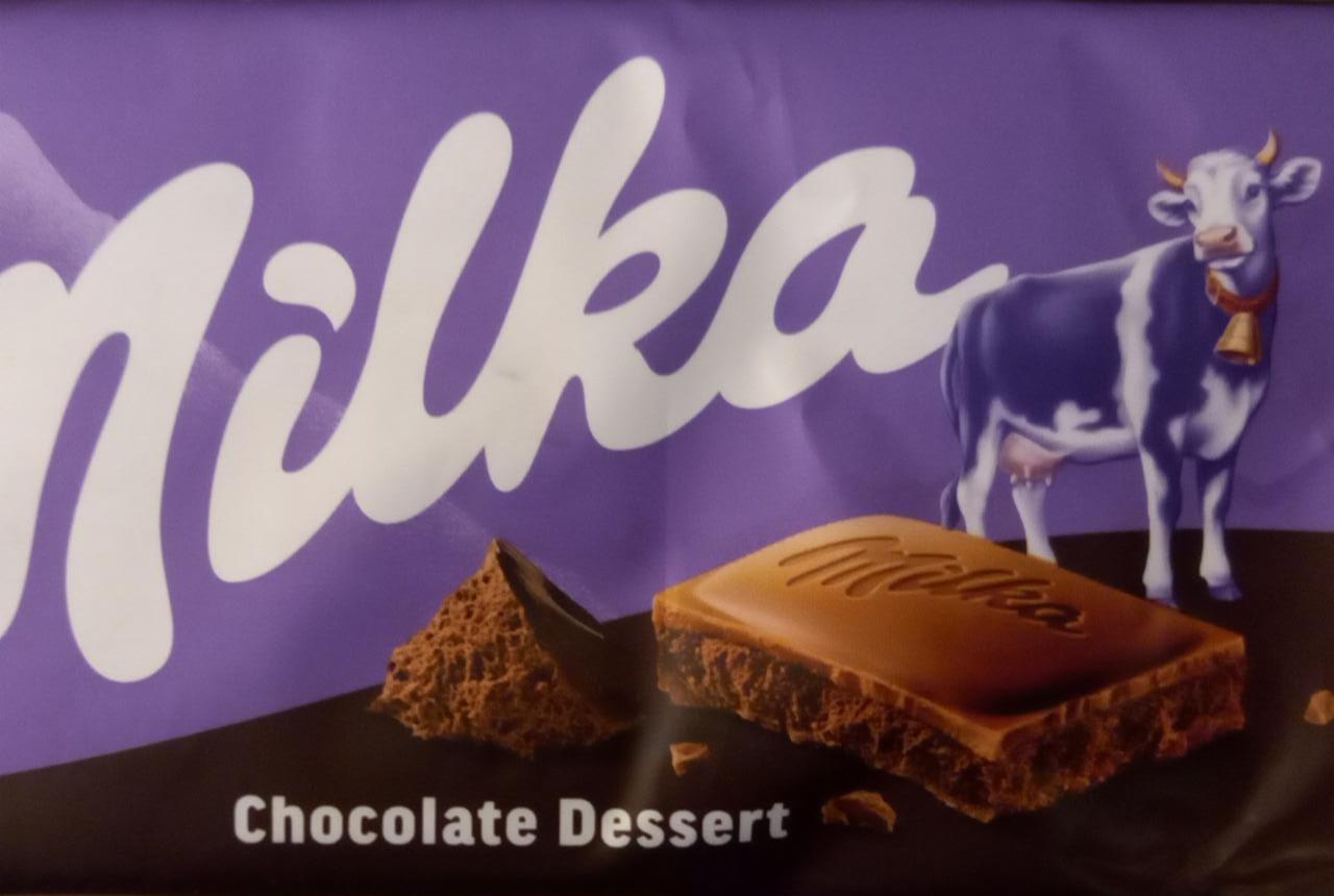 Zdjęcia - Milka Chocolate Dessert Czekolada mleczna 100 g