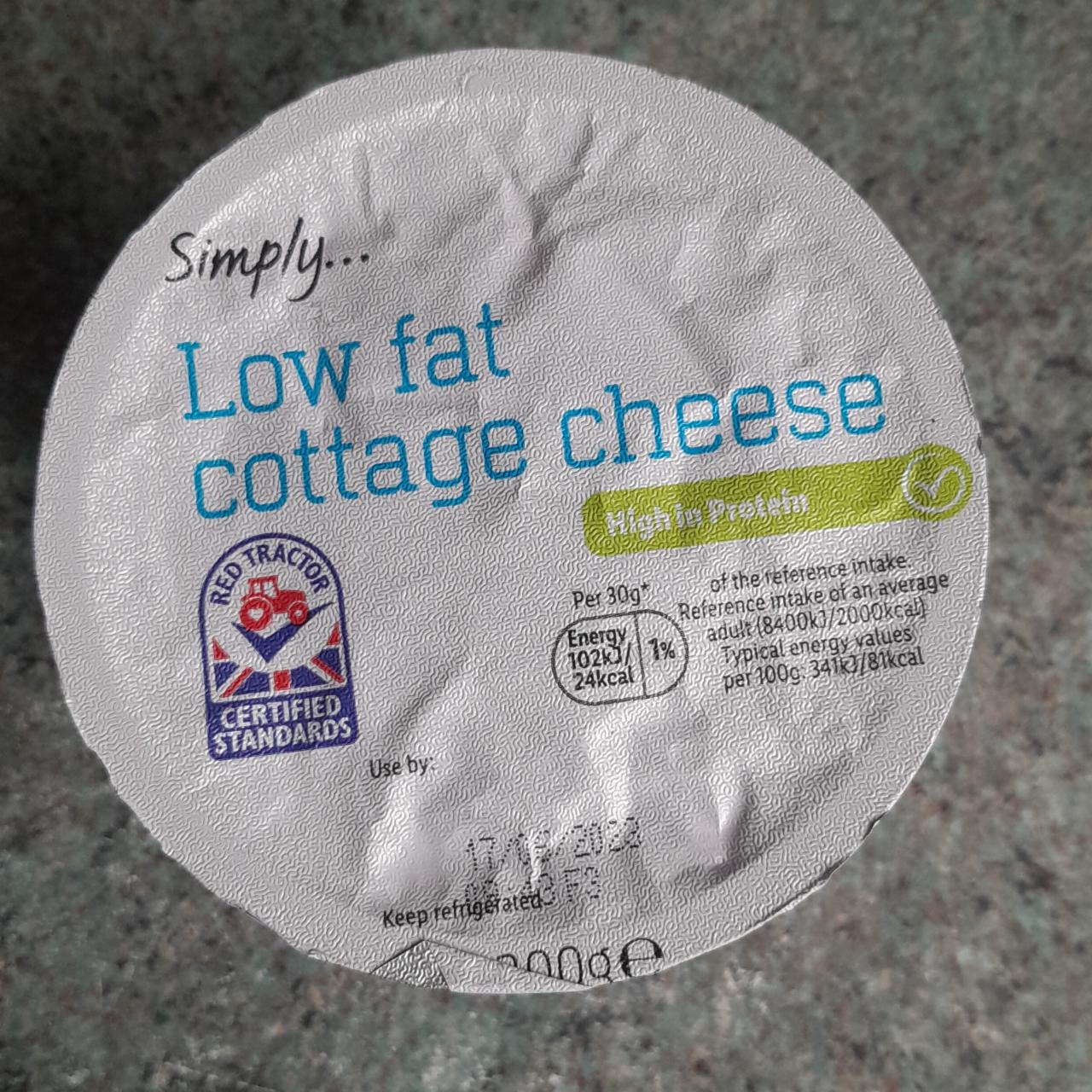 Zdjęcia - Low fat cottage cheese Lidl