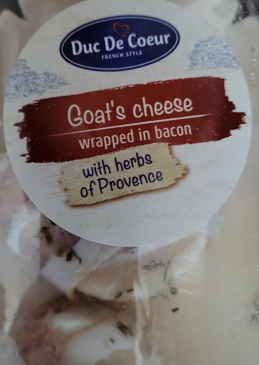 Zdjęcia - Duc De Coeur Goat's cheese wrapped in bacon