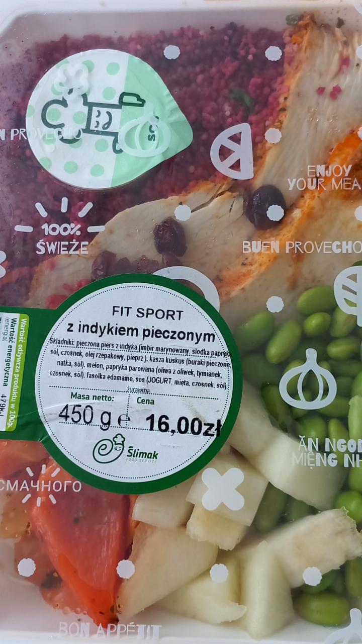 Zdjęcia - fit sport z indykiem Ślimak