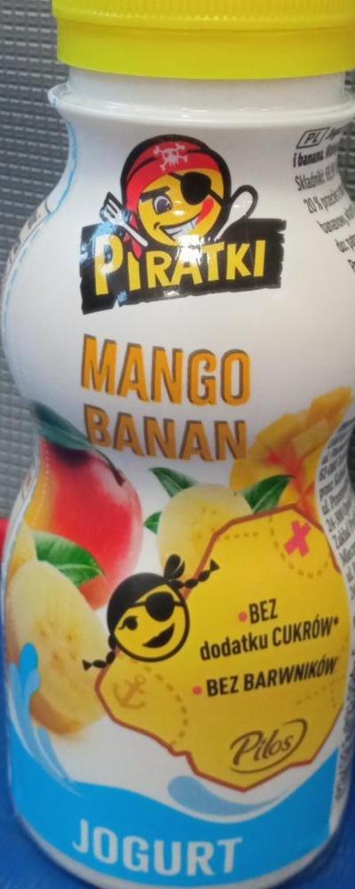 Zdjęcia - Piratki Jogurt Mango Banan Pilos