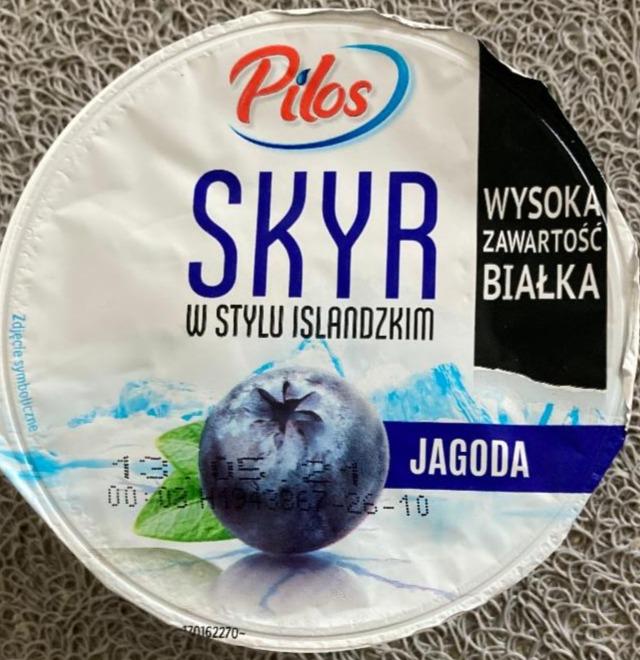 Zdjęcia - Skyr w stylu islandzkim jagoda Pilos