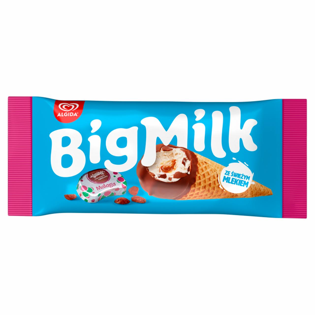 Zdjęcia - Big Milk Lody o smaku Malaga z Wawelu 105 ml