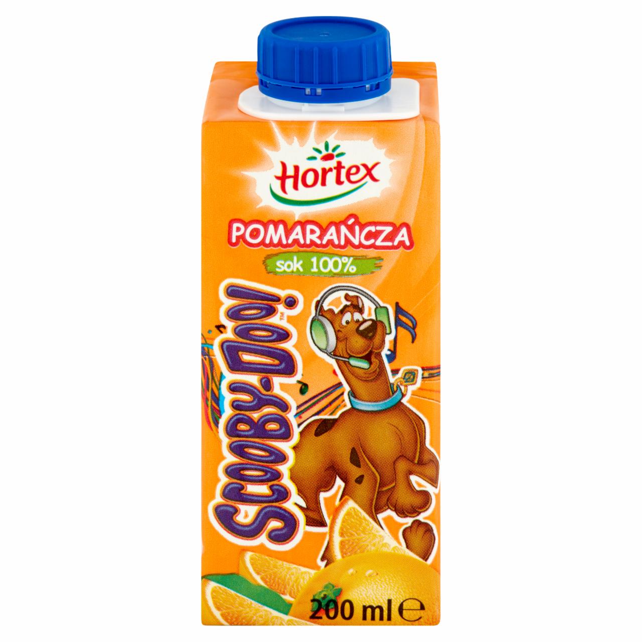 Zdjęcia - Hortex Scooby-Doo! Pomarańcza Sok 100% 200 ml