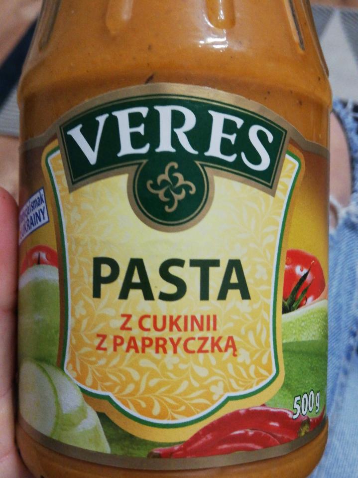 Zdjęcia - Pasta z cukinii z papryczka Veres