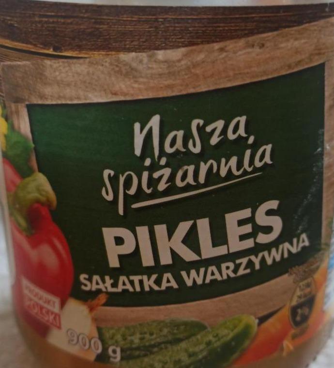 Zdjęcia - Pikles sałatka warzywna Nasza spiżarnia 900g