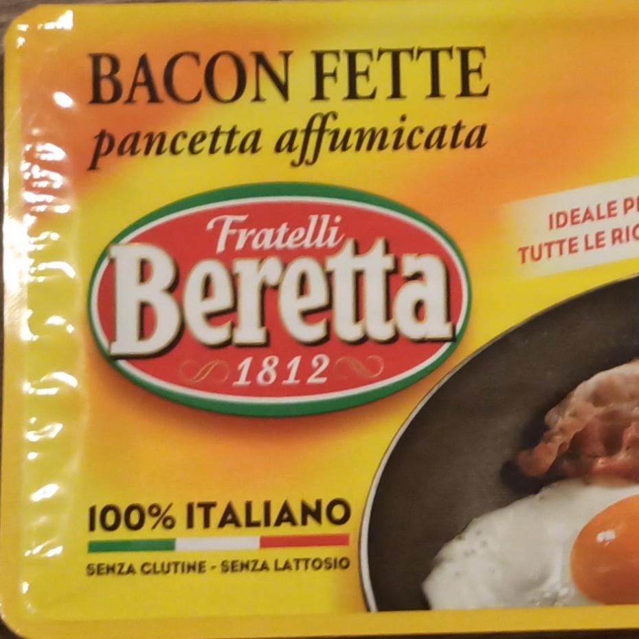 Zdjęcia - Bacon fette Fratelli Beretta