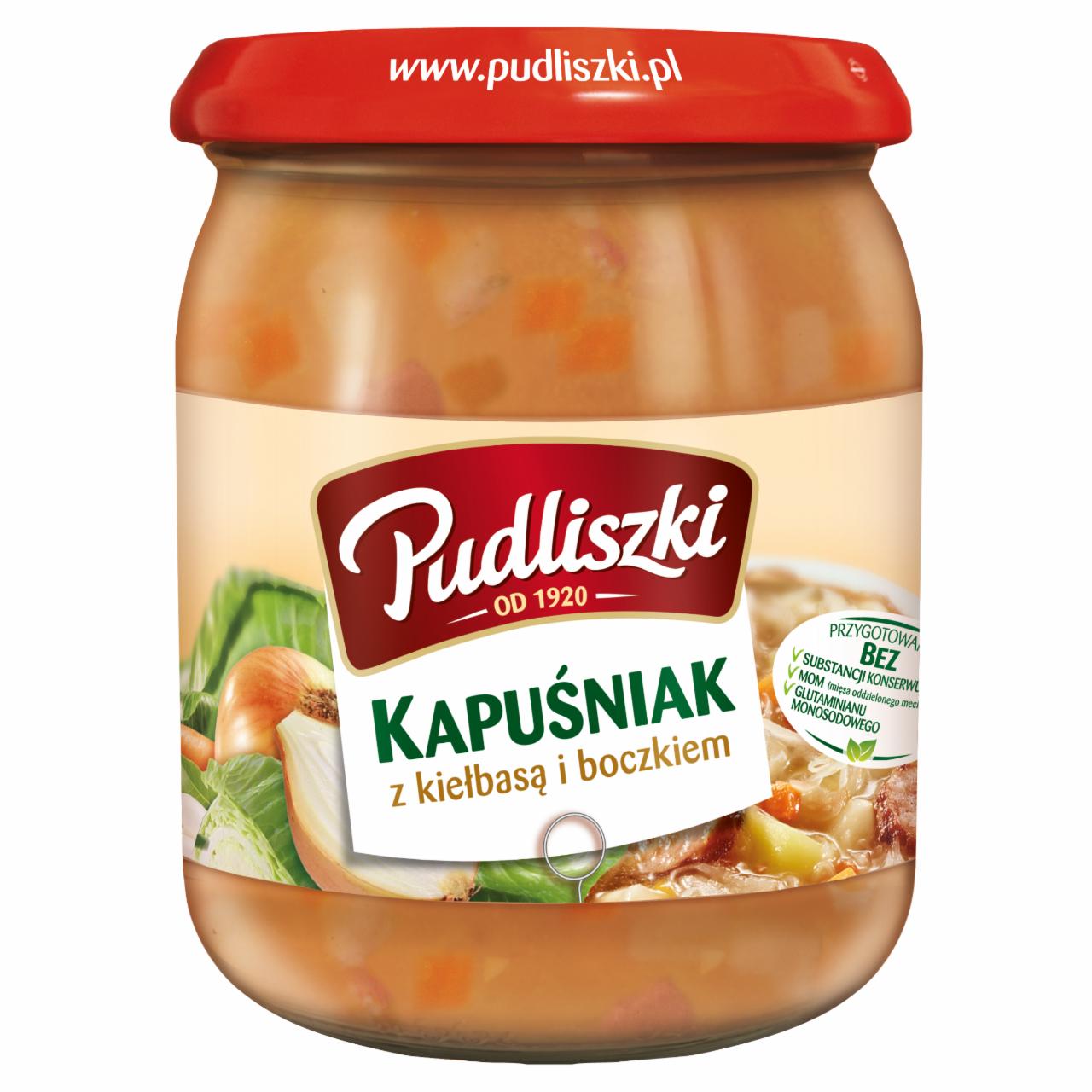 Zdjęcia - Pudliszki Kapuśniak z kiełbasą i boczkiem