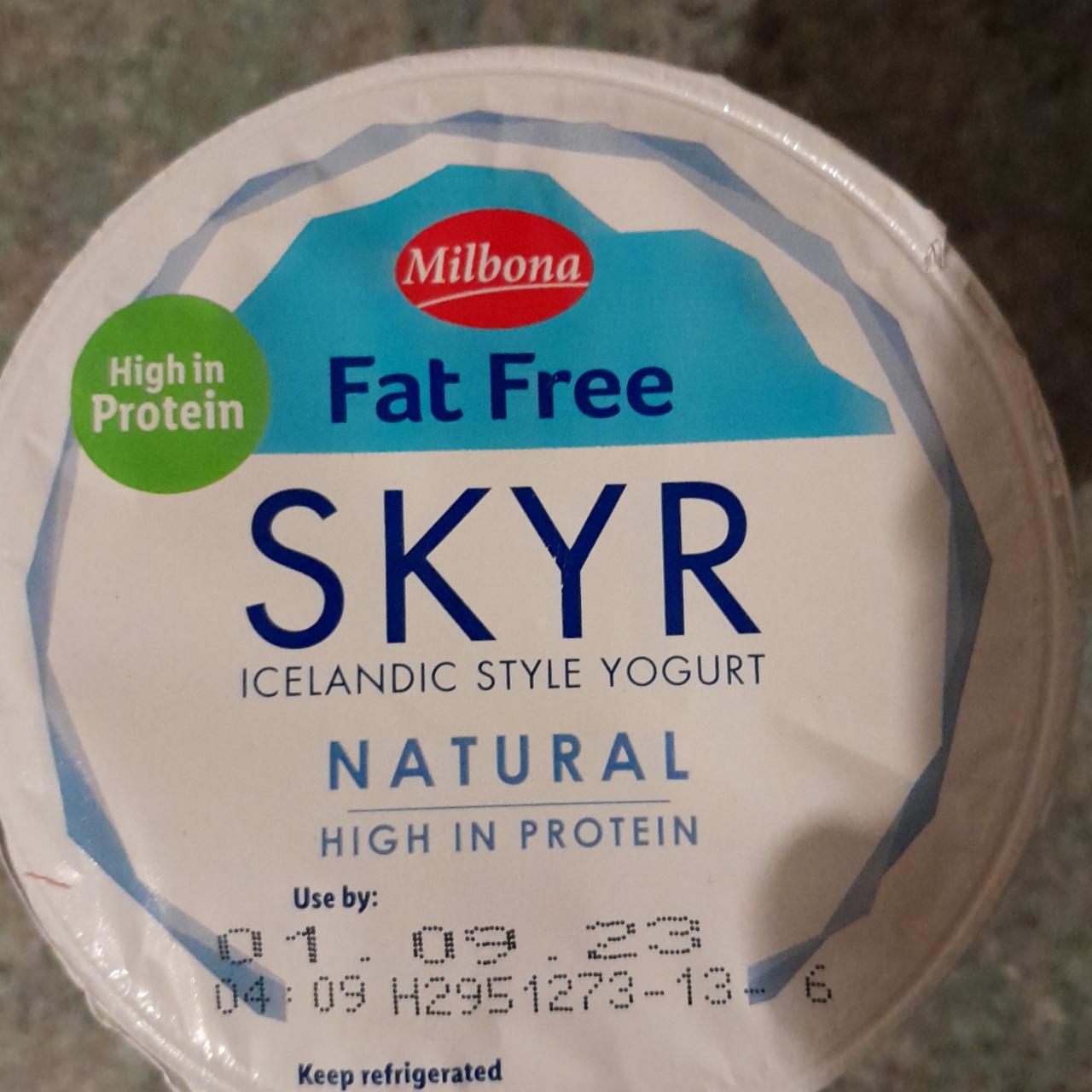 Zdjęcia - Skyr icelandic style yogurt Milbona