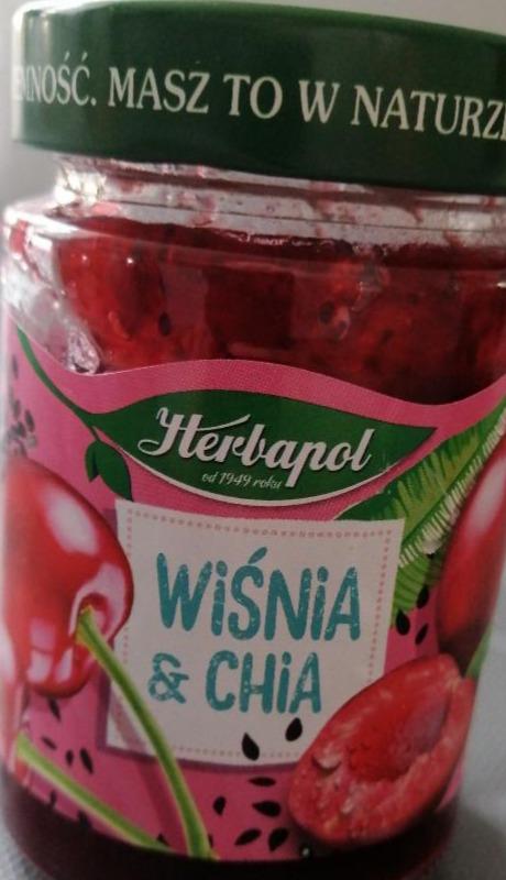 Zdjęcia - Herbapol Produkt owocowy wiśnia & chia 280 g