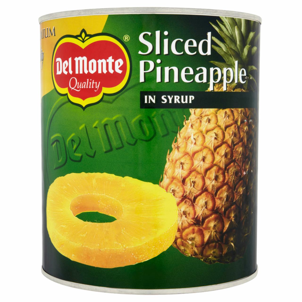Zdjęcia - Del Monte Plastry ananasa w syropie 3062 g