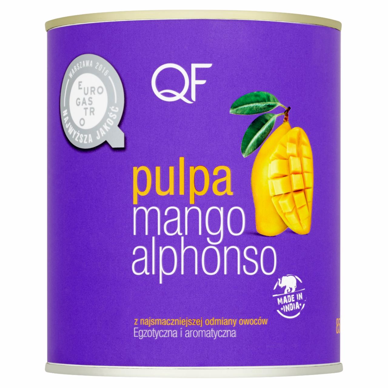 Zdjęcia - QF Pulpa z mango alphonso 850 g
