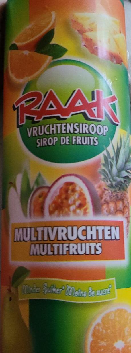 Zdjęcia - raak sirop de fruits multivitamina NL