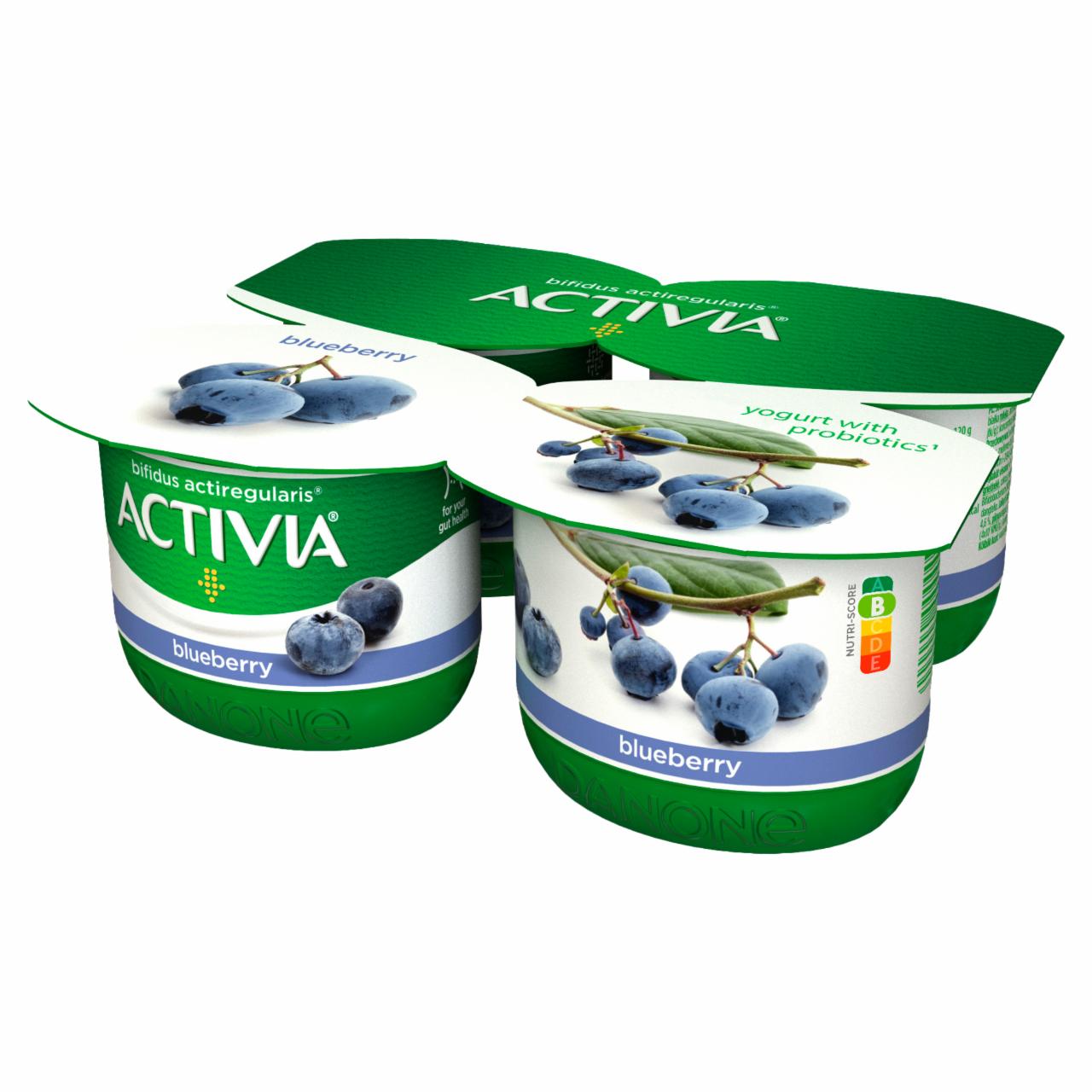 Zdjęcia - Activia Jogurt jagoda 480 g (4 x 120 g)