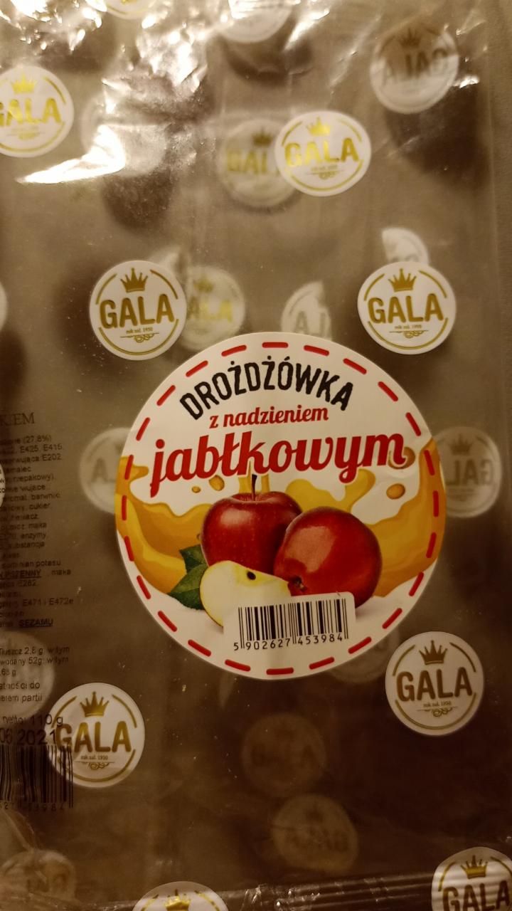 Zdjęcia - drożdżówka z niadzieniem jabłkowym Gala