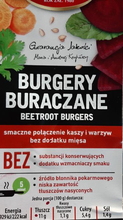 Zdjęcia - Burgery Buraczane U Jędrusia