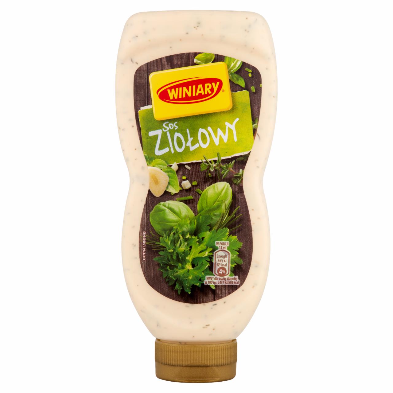 Zdjęcia - Winiary Sos ziołowy 350 ml