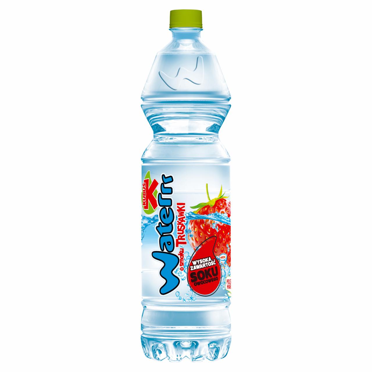 Zdjęcia - Kubuś Waterrr Napój o smaku truskawki 1,5 l