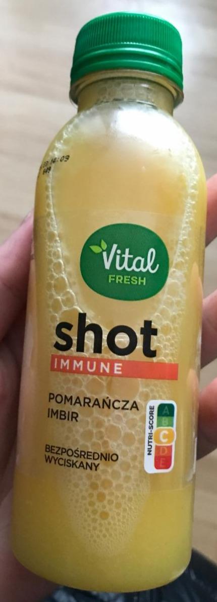 Zdjęcia - Shot immune pomarańcza imbir Vital fresh