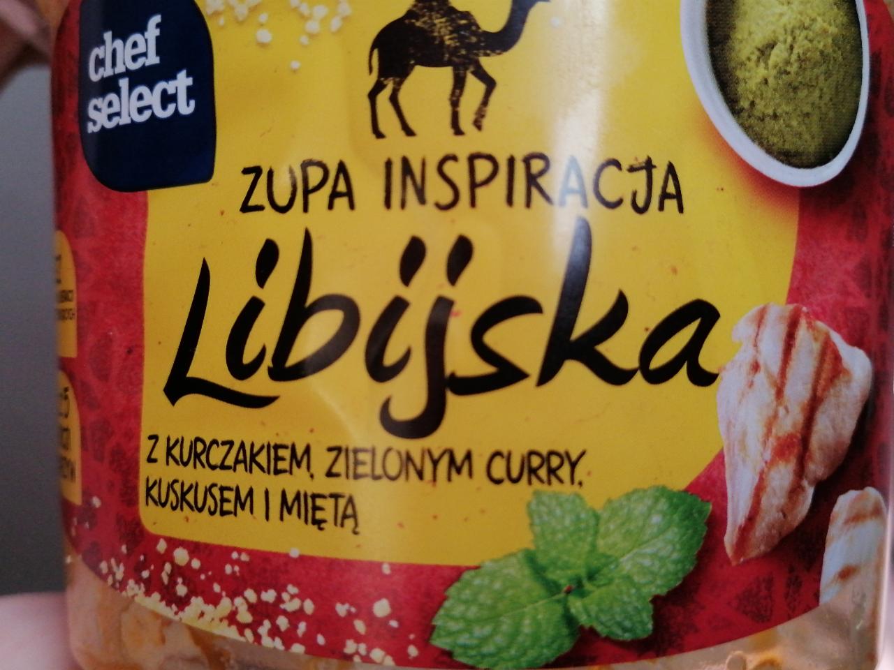 Zdjęcia - zupa libijska z kurczakiem zielonym curry z kuskusem i miętą