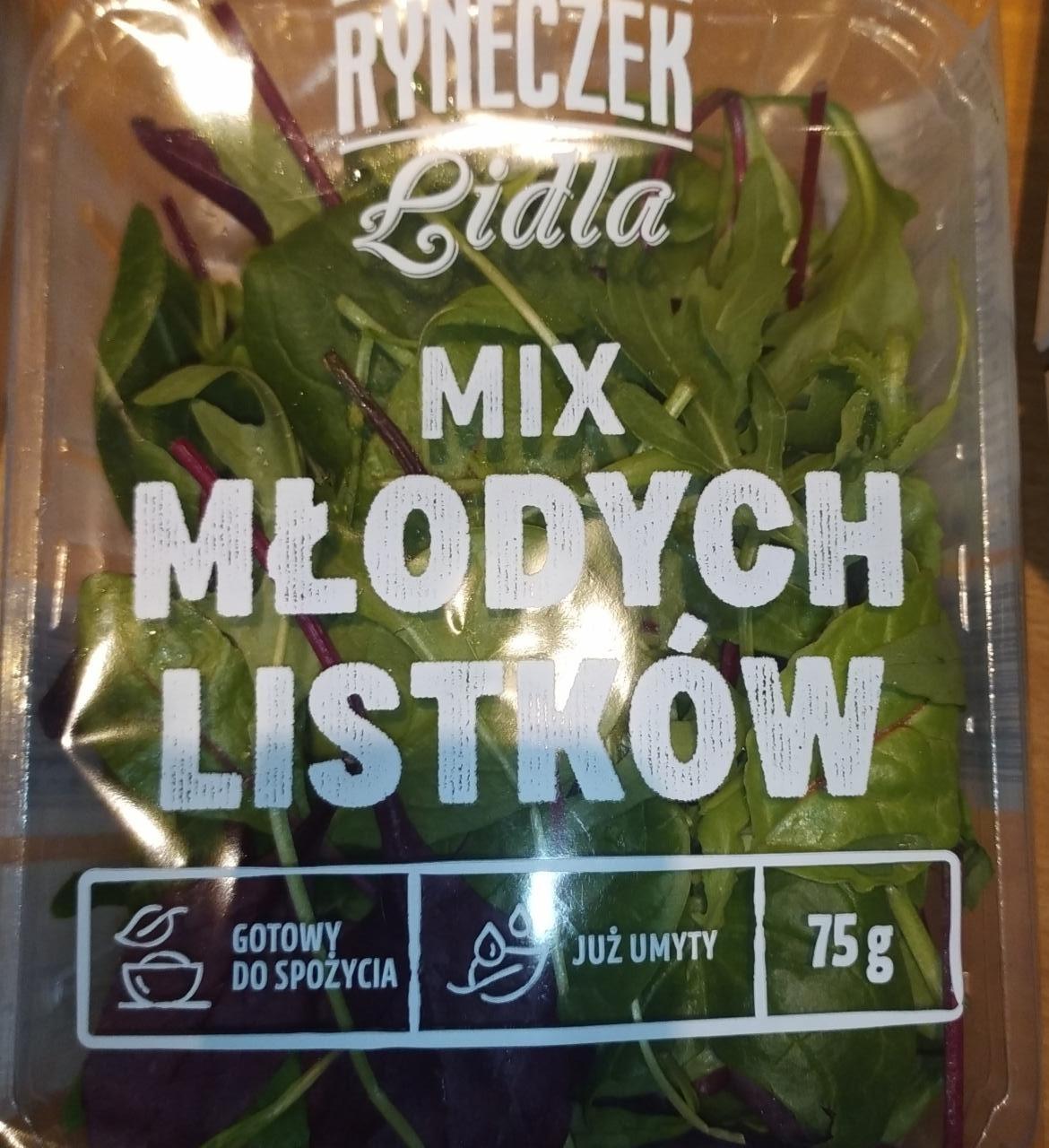 Zdjęcia - Mix młodych listków Ryneczek Lidla